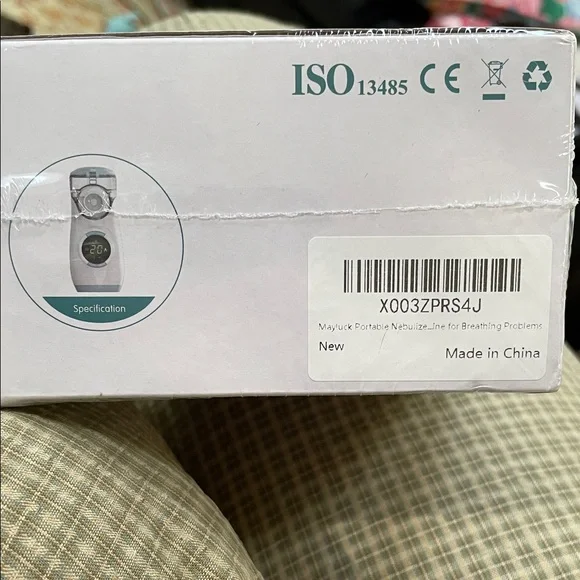Mayluck Portable Mesh Nebulizer - White NEW and sealed - Picture 3 of 3